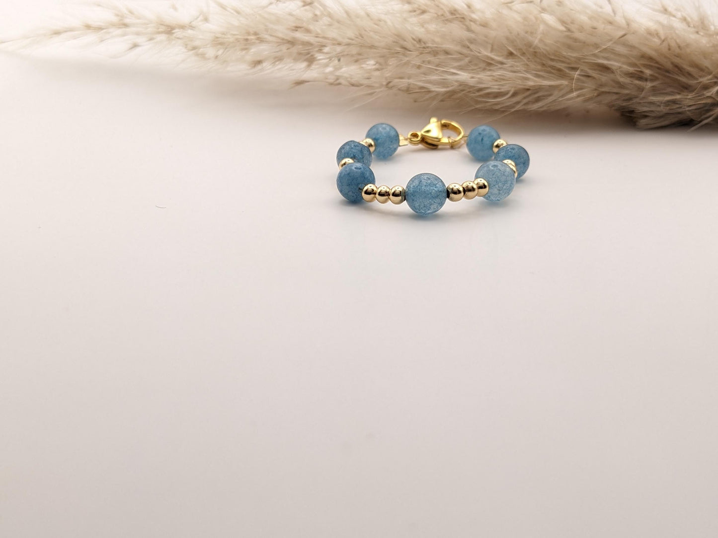 Blue stone bracelet