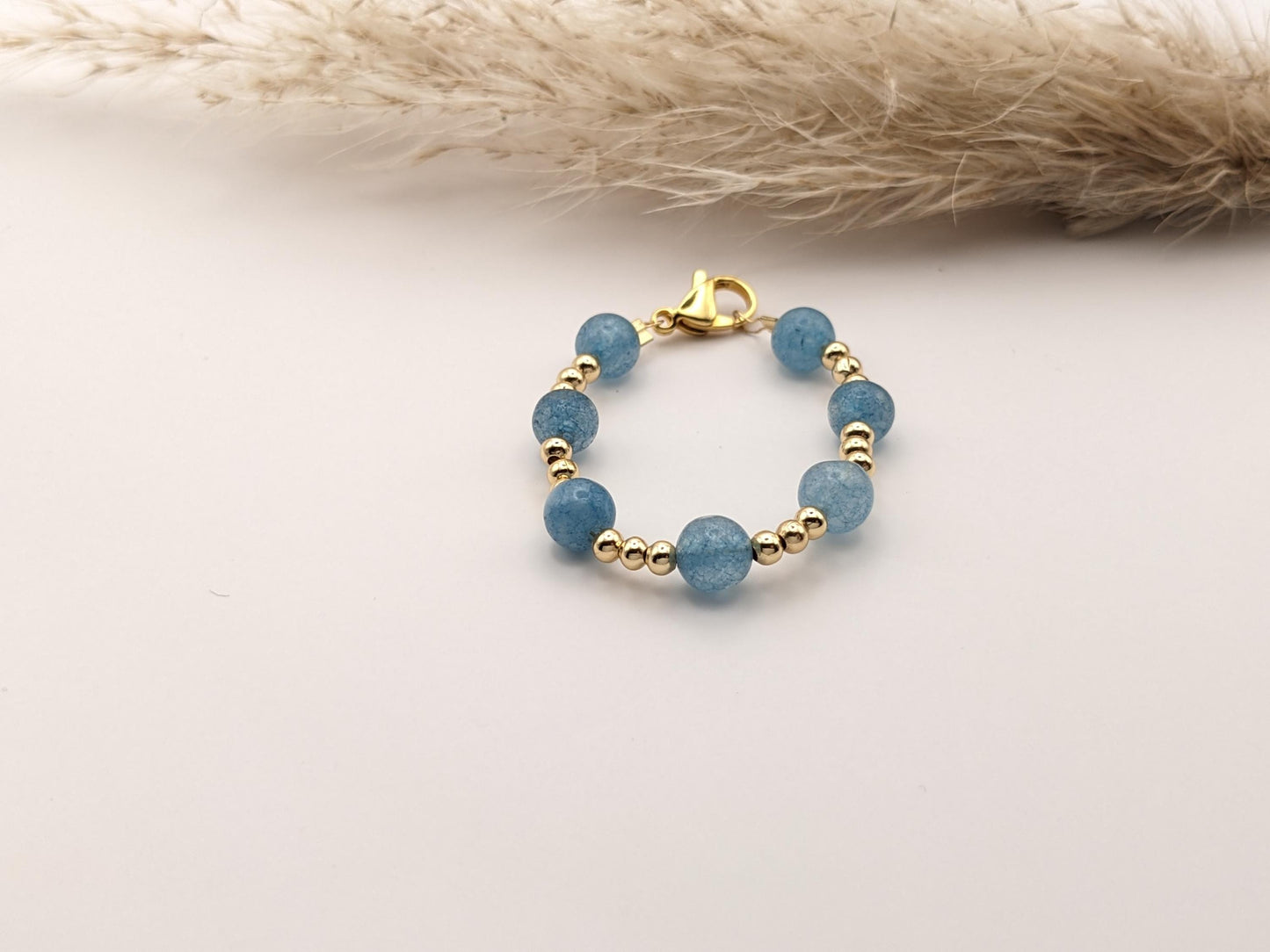Blue stone bracelet
