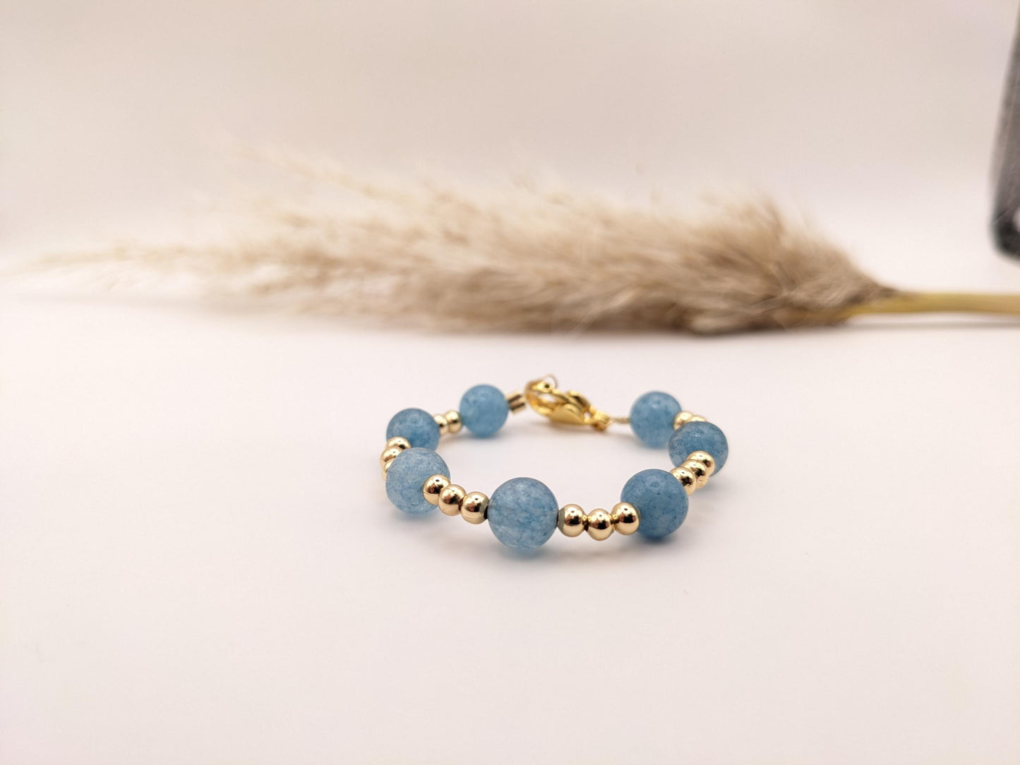 Blue stone bracelet