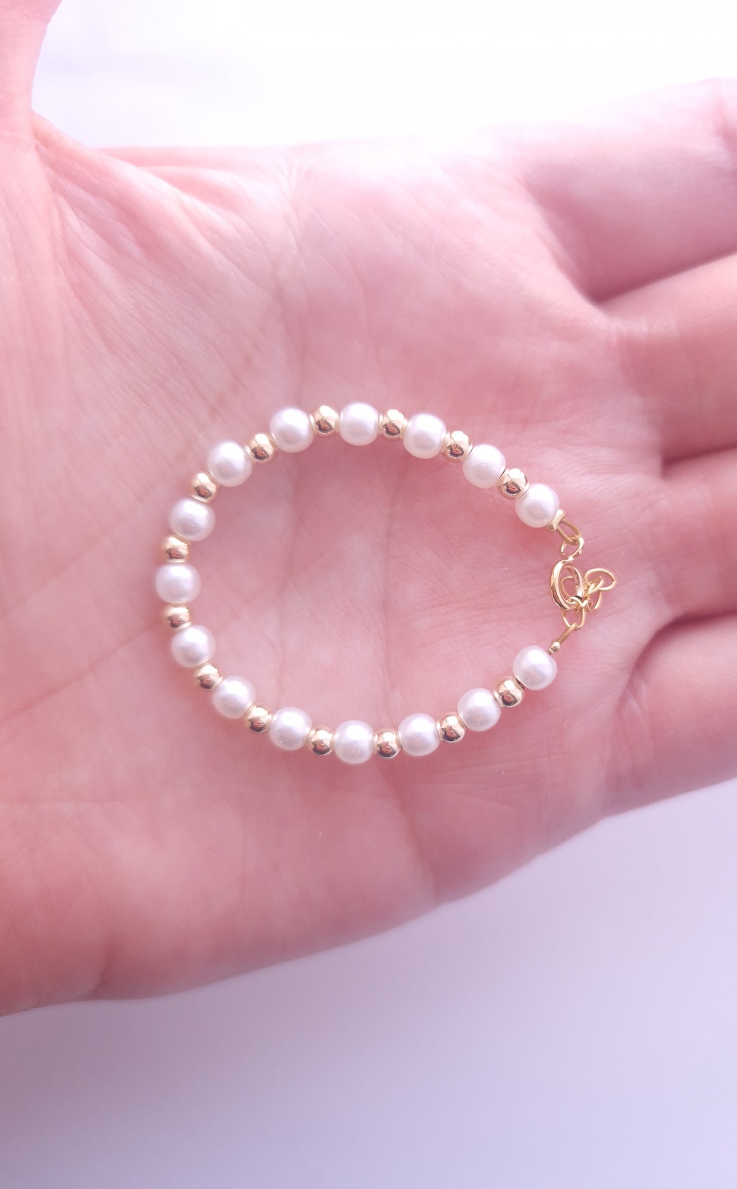 Gold filled & pearls
