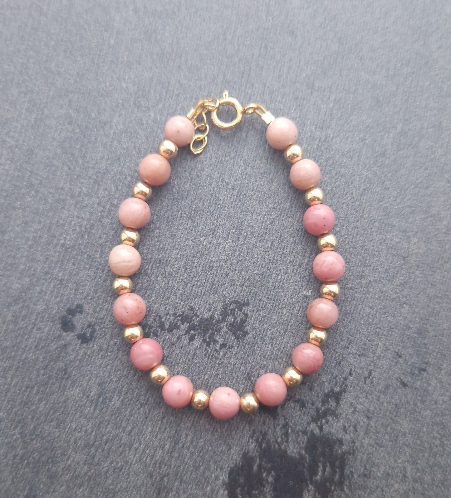 Gold filled & natural stone