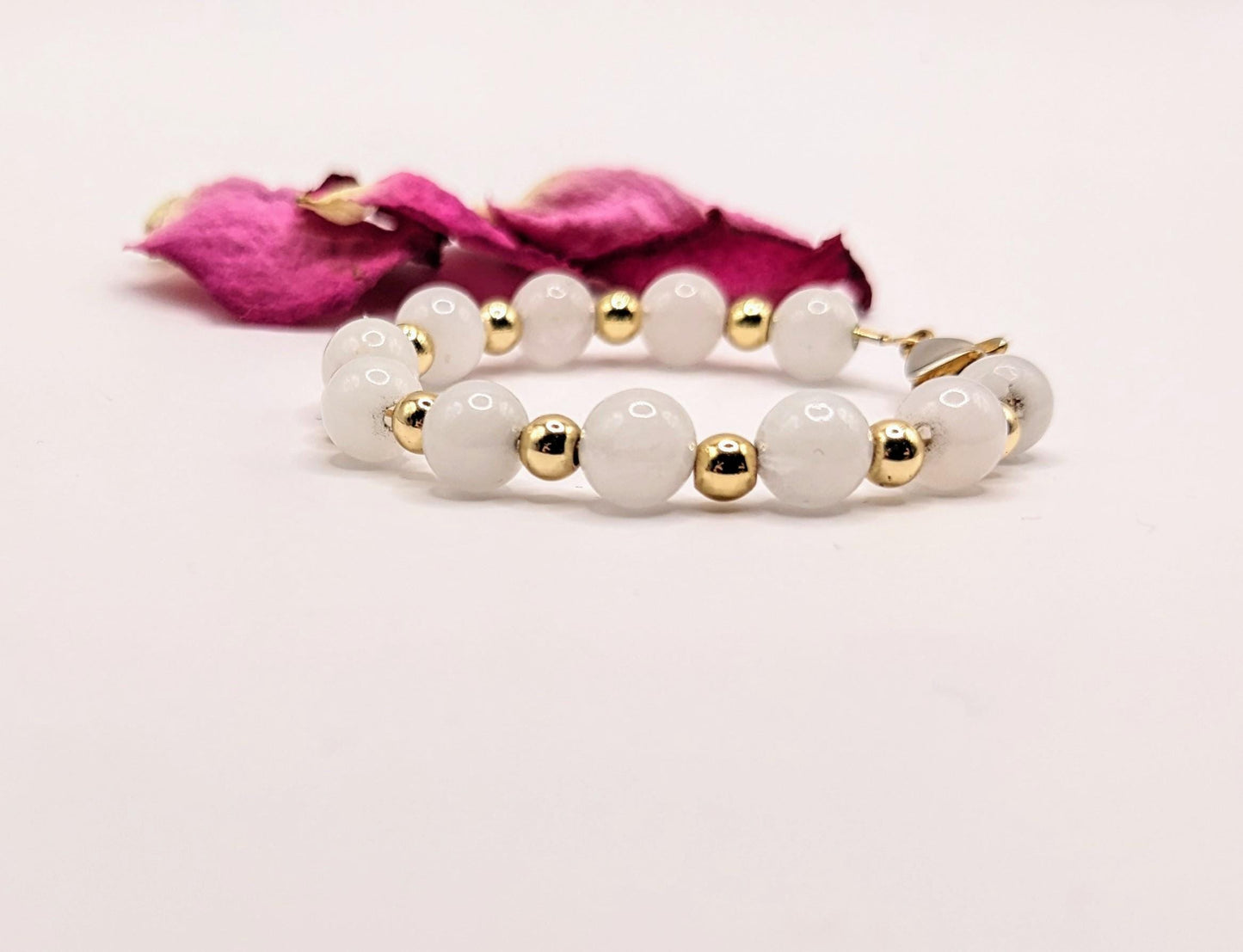 Child bracelet - Birthday gift - Crystal & Gold Plated