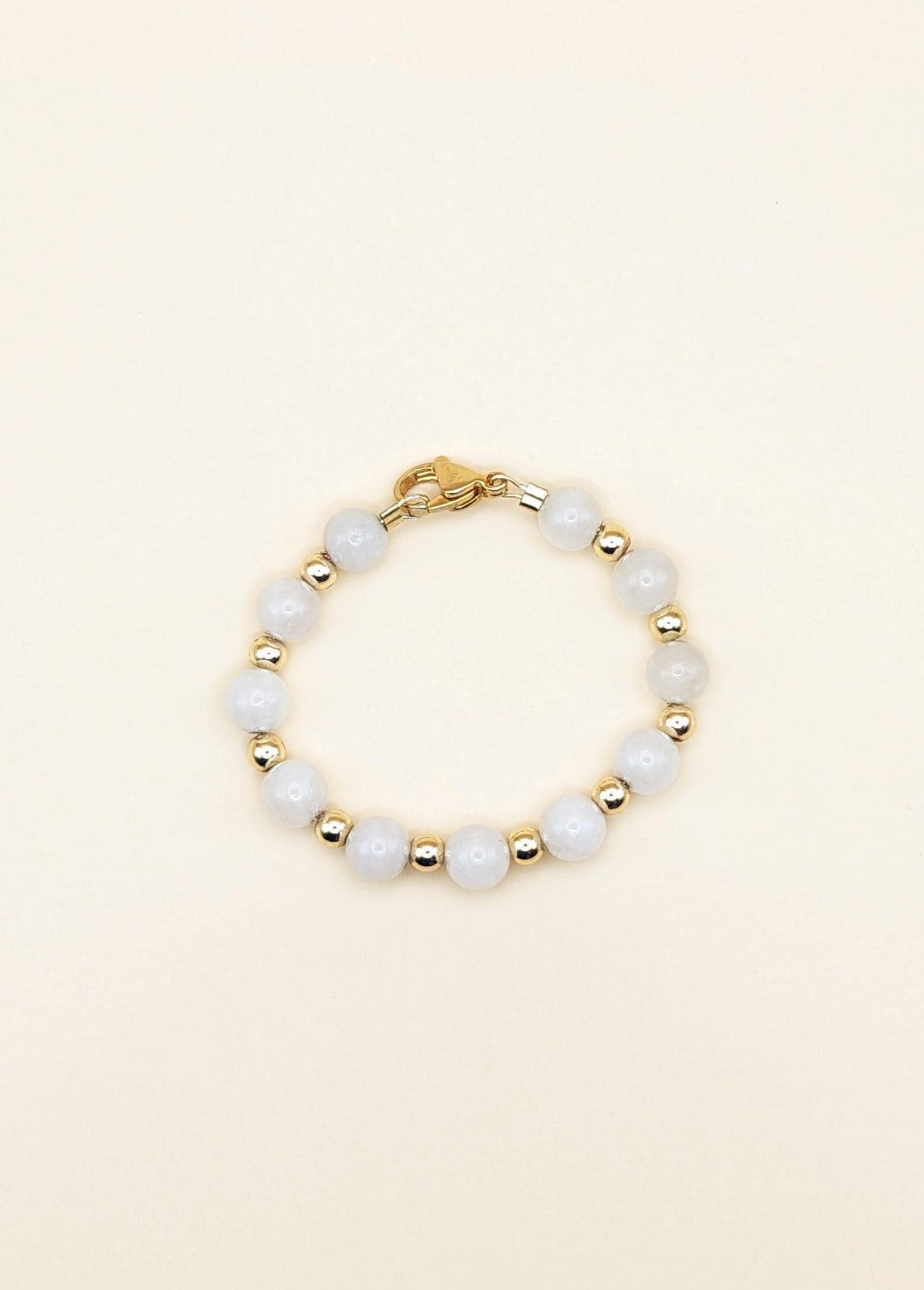 Child bracelet - Birthday gift - Crystal & Gold Plated